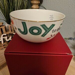 Lenox Snoopy Christmas Bowls Set of 4